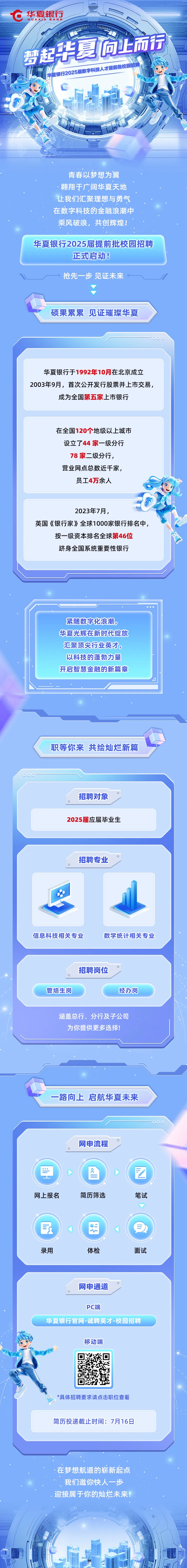 2025届提前批校招-华夏银行-珠海,东莞,重庆,武汉,北京,上海,广州,其他,校招-香不香港