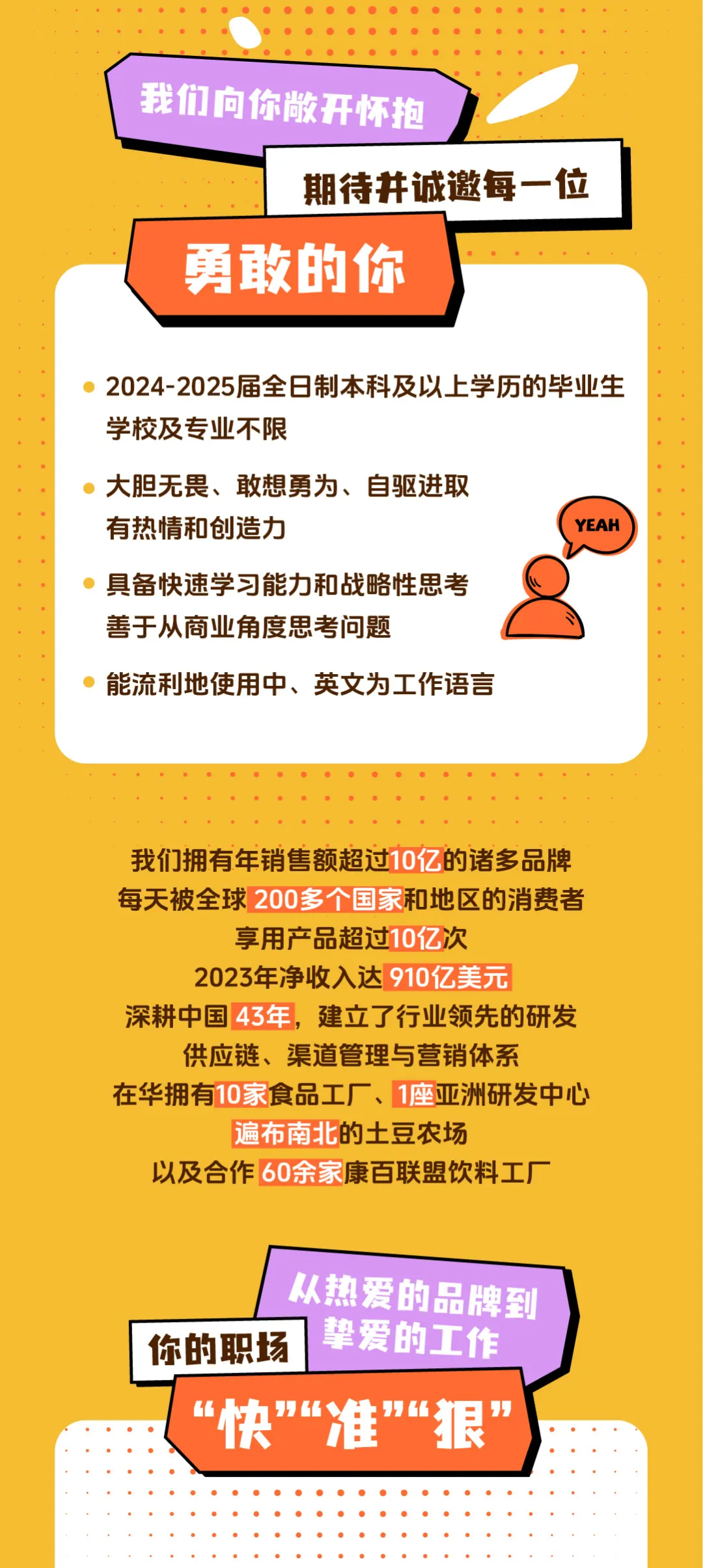 2025年综合管培生校招-百事-上海,校招-香不香港